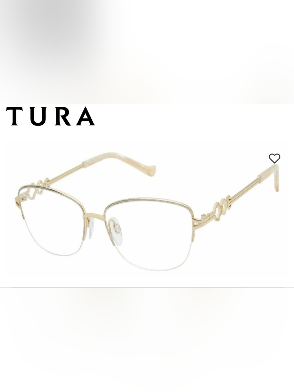 Women's "Tura R145" Titanium Eyeglass Frames – (54-16-140) NWT